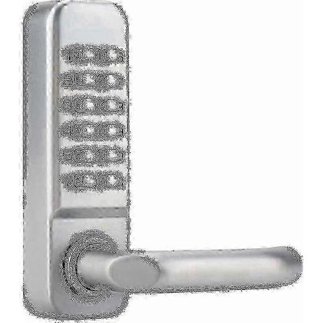 Cadenas mécanique étanche à combinaison, code sans clé de 1 à 11 chiffres, pour portail extérieur (autoroute). (1/5)