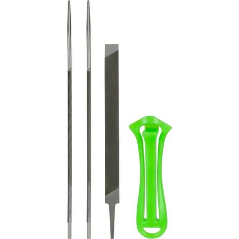 Set lime per motosega jbm 60029 acciaio 4 pezzi