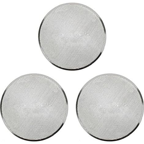 Lote de 3 parrillas de cocción redondas profesionales antiadherentes (30,5 cm) para horno de pizza y barbacoa (1/5)