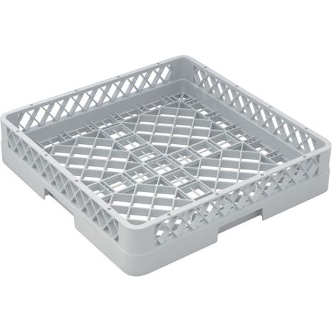 Casier de Lavage pour objets creux 500 x 500 x 100mm - Gris - Matériel CHR Pro
