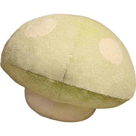 Plüschkissen in Pilzform, weich und bequem, leuchtende Farbe. Wohnaccessoires (1/5)