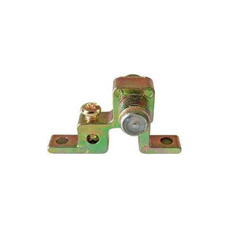 HDSAT BLOC DE MASSE POUR ANTENNE SATELLITE 1 FICHE F FEMELLE/FEMELLE tnt satellite cable