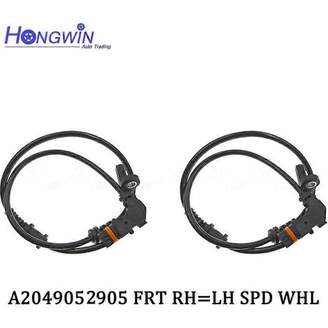 OE : 2049057900 A2049052905 Capteur de vitesse de roue ABS avant gauche et droit pour MERCEDES-BENZ CLASSE C C180 C200 C250 C280 C350 W204 S204 (avant, 2 pièces) (1/5)