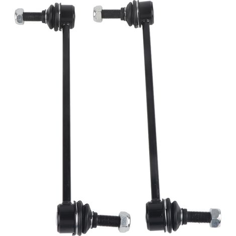 Paire de liens de barre stabilisatrice gauche et droite en fer noir K80899 de remplacement pour Ford Mustang tous les modèles 2005 à 2014