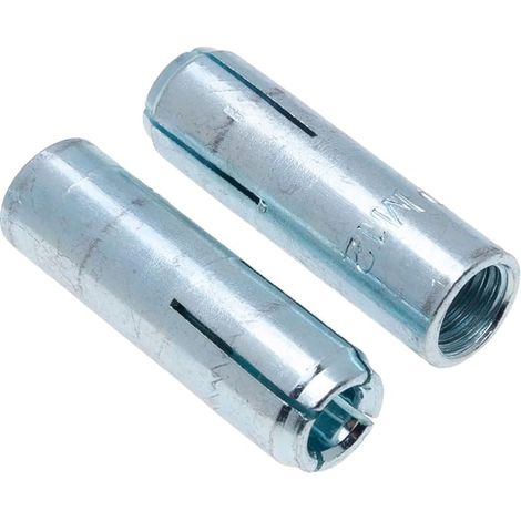 M8 Expansion Anchor Female Thread Knurled Steel 8mm x 30mm Flush Bolt Sleeve Machine Bolt Wedge Anchor for Concrete Stone Brick Wall 10 (1/5)