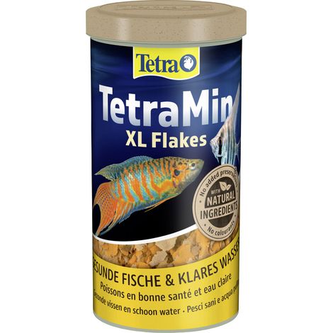 TetraMin Zierfischfutter XL-Flakes 1 L Fischfutter
