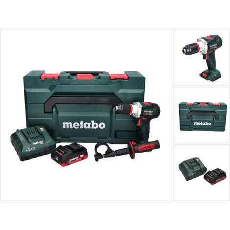Metabo BS 18 LTX BL I Perceuse-visseuse sans fil 18 V 130 Nm + 1x Batterie 4,0 Ah + Chargeur + metaBOX