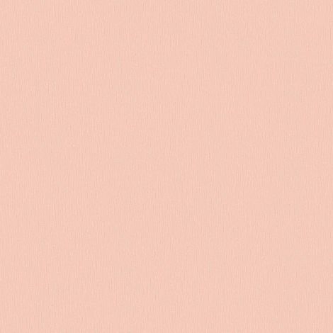 Papier peint uni idéal salle de bain & bureau | Papier peint rose saumon chambre enfant | Tapisserie rose unie pour salon - 10,05 x 0,53 m (1/5)