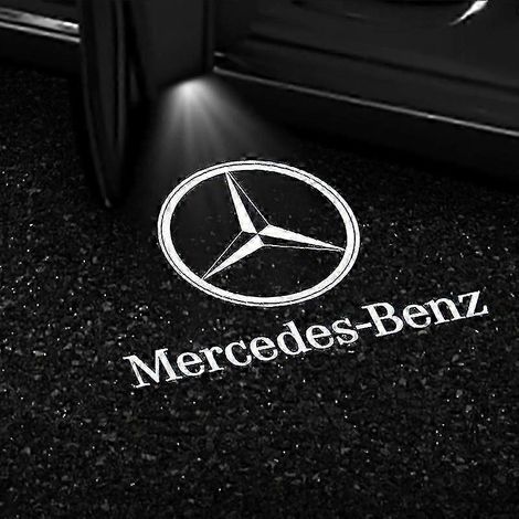 projecteurs LED pour portières de voiture Mercedes-Benz GLS GLC GLB GLA ABCE (accessoires auto) (1/3)