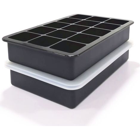 Stampo per cubetti di ghiaccio in silicone con chiusura GA05 (1/4)