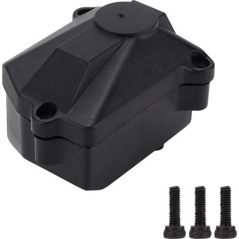 Boîtier de Réception Axial AXI03007 - Robuste, Durable et Étanche pour SCX10 III - Boîte Récepteur Plastique Haute Résistance (1/5)