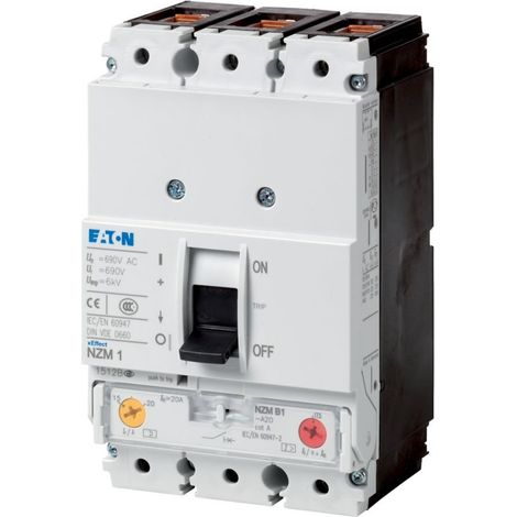 Disyuntor de potencia 80A 3P 25kA NZMB1-A80 259078