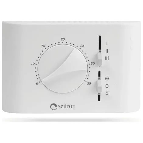 Termostato universale fancoil estate/inverno mod. diamond SEITRON