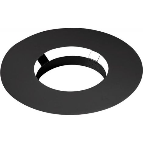Rosace de finition noire ø 180-230 p/duoten - TEN (1/2)