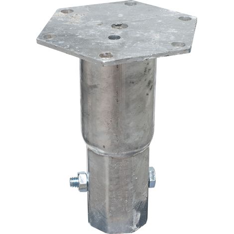Schraubfundament Sechseckig 180 mm - pro Stück