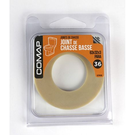 Comap – Joint de chasse basse pour chasse d'eau 63x32x3 PARA – Pour WC et toilettes – S279436