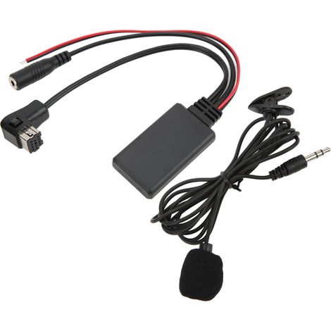 Cable Adaptador Bluetooth Aux - Entrada Auxiliar para Radio Coche - Puerto IPBUS de 11 Pines - Compatible con Series Pioneer DEH-P - 150 cm (1/5)