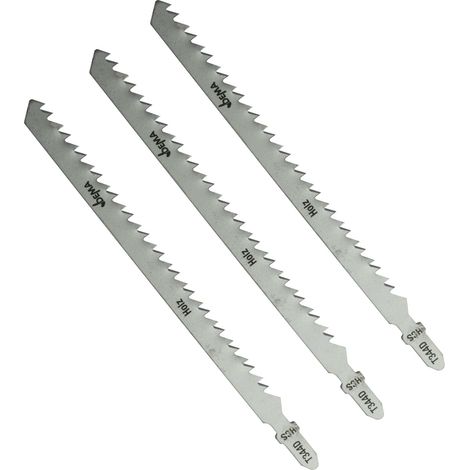 Stichsägeblätter Säge Schneidblätter T-Schaft T344D für Holz Kunststoff 3er Set (1/4)