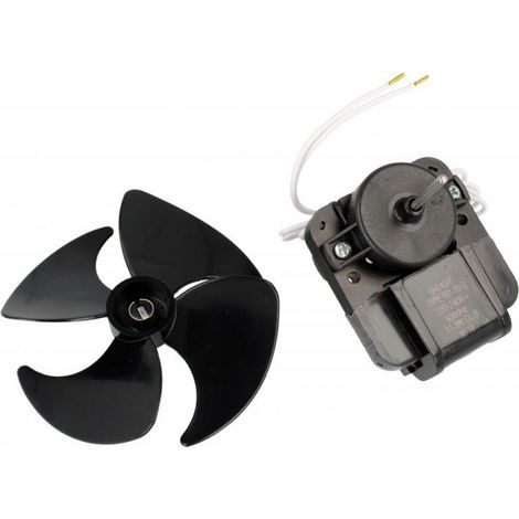 Motor ventilador no frost eje 3x28mm c/cable (1/2)