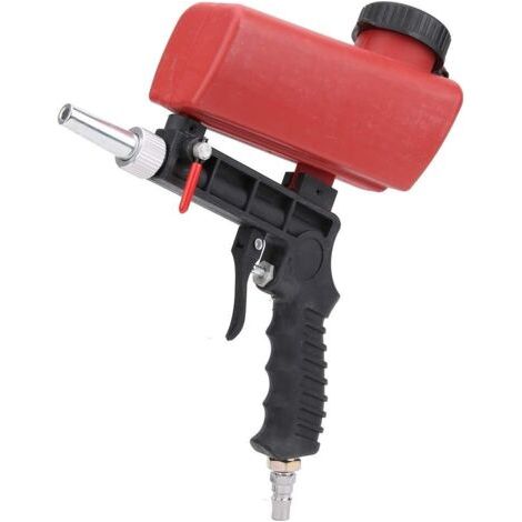 Sableuse Pistolet de Sablage Pneumatique Petite Machine de Sablage Portative pour le Polissage Sablage et L'élimination la Rouille du Métal (1/5)