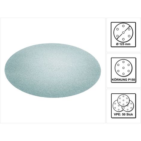 FESTOOL Netzschleifmittel Granat Net D125 P150 GR NET/50 - 203297