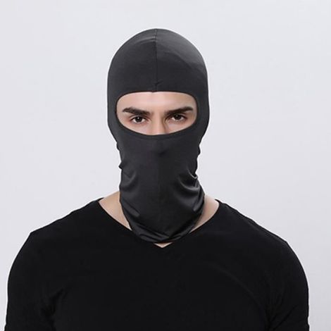 Cagoule Bandana - Polyester Respirant Protection Uv - Pour Plein Air Vélo Pêche Ski - 23 x 40 Cm - 1 Pièce (1/4)