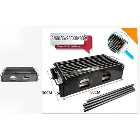 Ce barbecue de taille XS (42 x 28 x 42 idéal jardin robuste réglables pliable résistants, parfait pour vos moments de convivialité en extérieur (1/5)