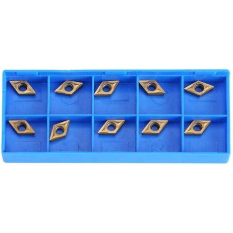 Lathe cutting tools, carbide turning tools, durable metal lathe 10pcs rotating lathe tool holder