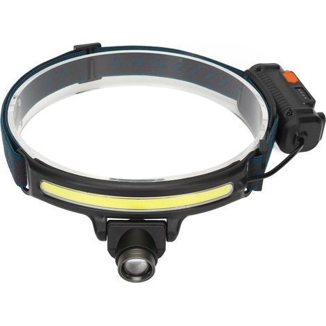 COB-LED-Stirnlampe – Multimodus – Typ C – Radfahren/Laufen – Fixfokus – Modell W678 2