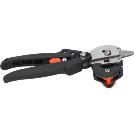 Pair Ensemble d'outils de greffage pour jardin Noir