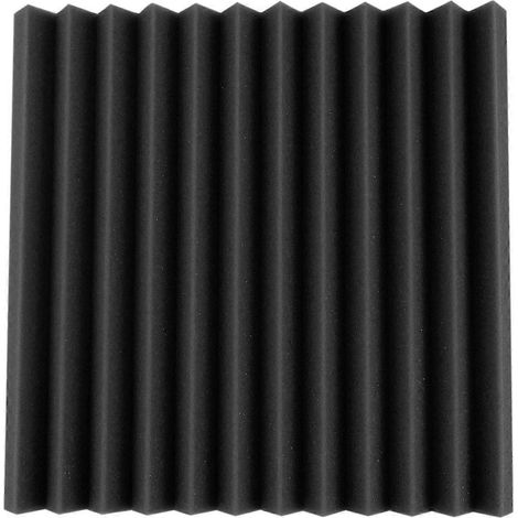 Décorations de fêtes 12pcs mousse acoustique éponge d'absorption et d'arrêt du son studio ktv insonorisation