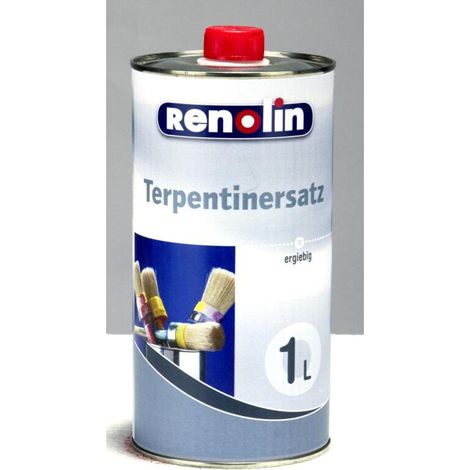 12x 1 Liter Renolin Terpentinersatz Verdünner Säuberungsmittel ergiebig