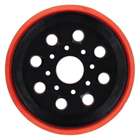 Bosch – Plateau de ponçage 2608000714 8 trous – 125 mm moyen – Pour ponceuses excentriques – Adapté peinture et plâtre