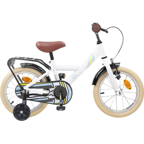 Teenpull – Kinderfahrrad 16 Zoll für 4-6 Jahre alt Weiß (1/5)
