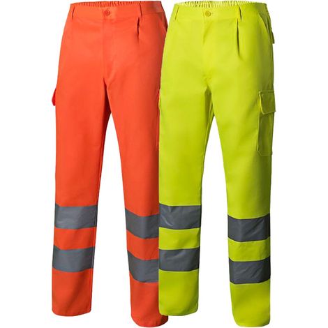 Pantaloni da lavoro alta visibilità Velilla 303006 - XXXL - Arancione (1/3)