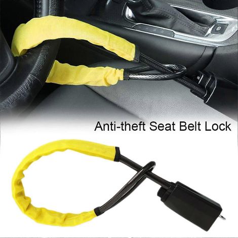 Antivol de volant ultra-résistant, un dispositif antivol automobile durable et de longue durée. (1/4)
