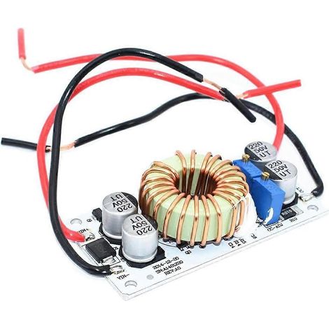 Boost 600W Netzteilmodul, einstellbare Spannung und Stromstärke von 10 bis 50 V mit Unterspannungsschutz (1/5)