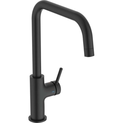 Ideal Standard Ceraline Nuovo - Spültischarmatur, Seidenschwarz BE266XG