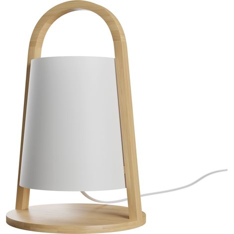 Lampe de table 1xE14 Bambou (1/3)