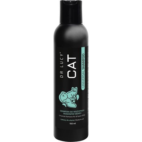 Dr lucy - cat volume shampoo 150 ml concentrado, champú que aumenta el volumen para gatos de pelo largo