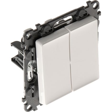 Interrupteur à double bougeoir LE-752105 Valena Life 10 A LEGRAND (1/5)