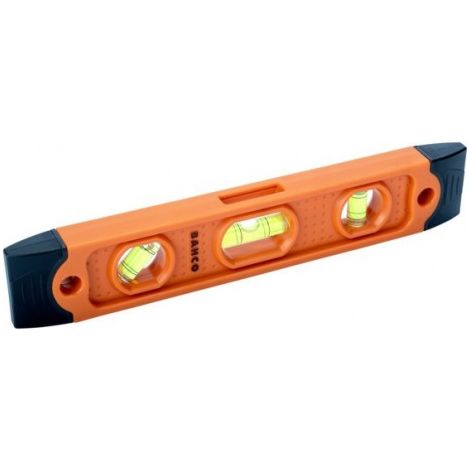 Niveau torpille Bahco 406t-225 base magnétique précision 1 mm/m