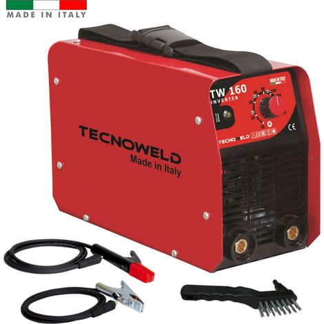 SOLDADOR INVERTER DE CORRIENTE CONTINUA MMA TECNOWELD TW160 130 AMP (1/2)
