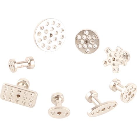 Kit de 8 outils de réparation pour redresser les bosses sur plaques métalliques - Accessoires de jardinage (1/5)