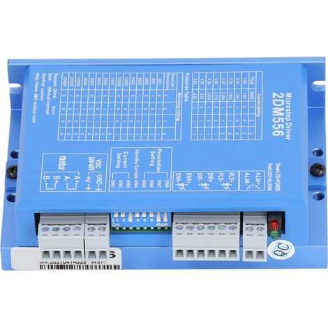 2 phases moteur pas à pas driver faible chaleur peu vibrations numérique driver moteur DC 24‑60V (1/5)