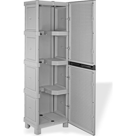 Putzmittelschrank Putzschrank Besenschrank Universalschank Keller 50x39x172 cm