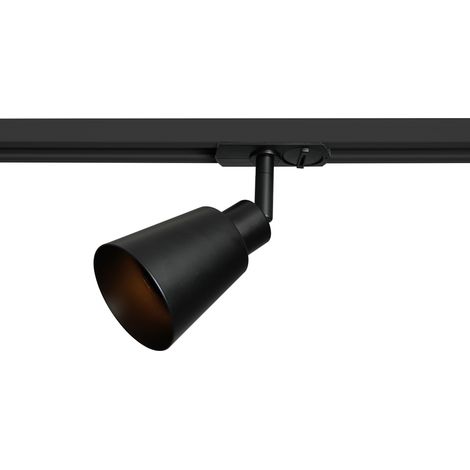 Luminaire sur rail KONIEKEL LINK Métal Matt noir, H.6 - IP20 - GU10 /Nordlux Intérieur (1/4)