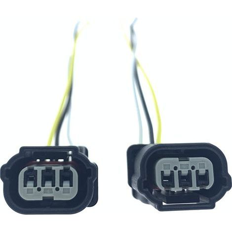Lot de 2 connecteurs de faisceau de câbles compatibles avec Honda Civic, Fit, Greiz, CRV, Lingpai et Vezel, pour emplacement supérieur de bobine d'allumage, connexion fiable. (1/5)