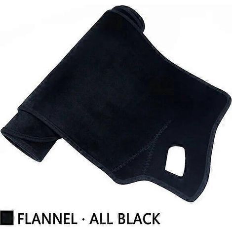 Tapis de tableau de bord pour Chevrolet Malibu 2022 (9e génération MK9, 2016-2021) - Accessoires - Pare-soleil, coussin, parasol - Côté conducteur - Flanelle noire (1/5)