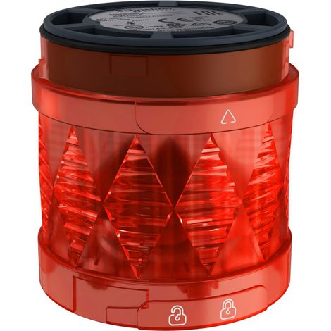 Élément lumineux Ø60 DEL fixe 24VDC rouge Harmony XVU (1/3)